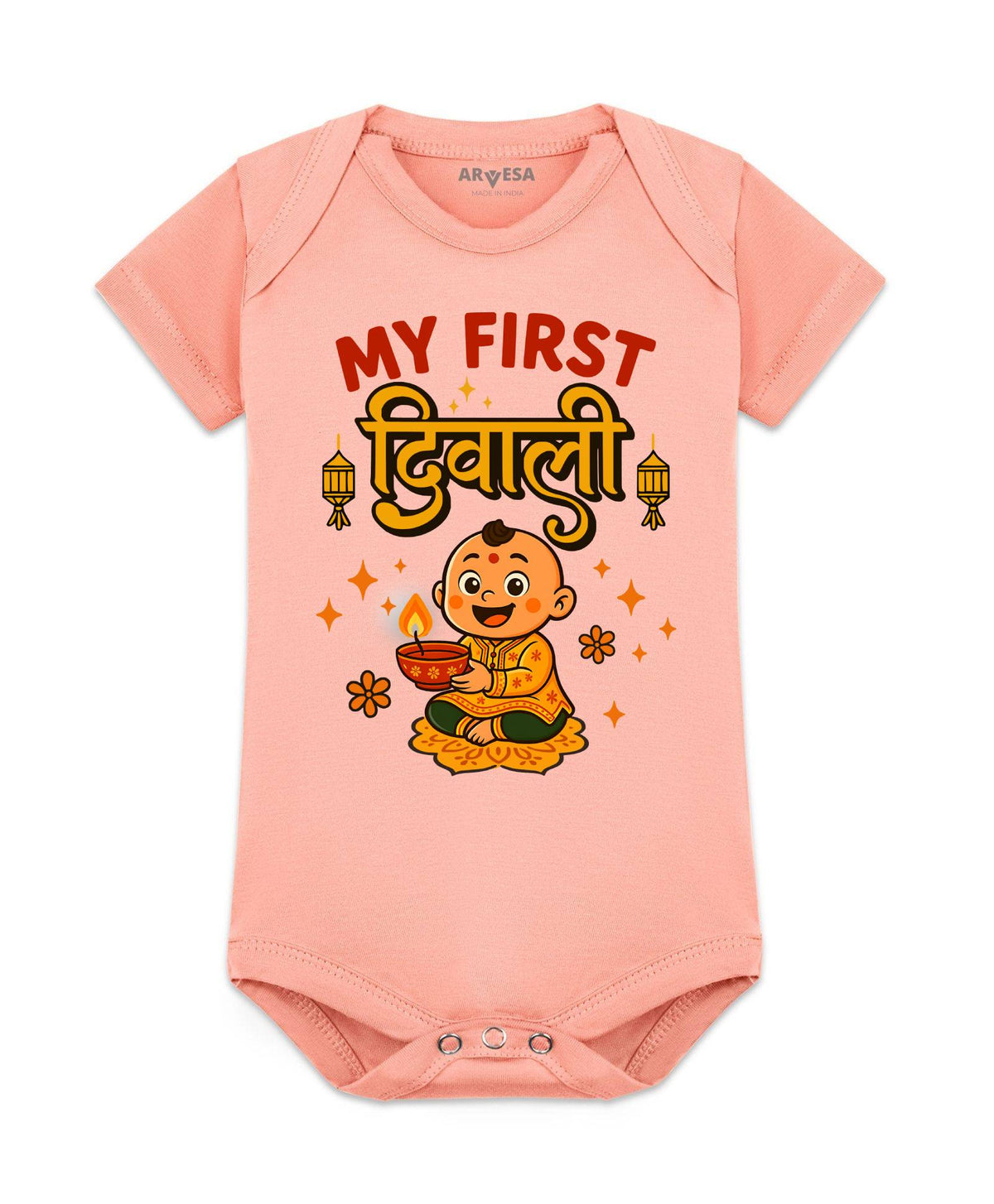 ARVESA My First Diwali Romper design 2069 colour 2