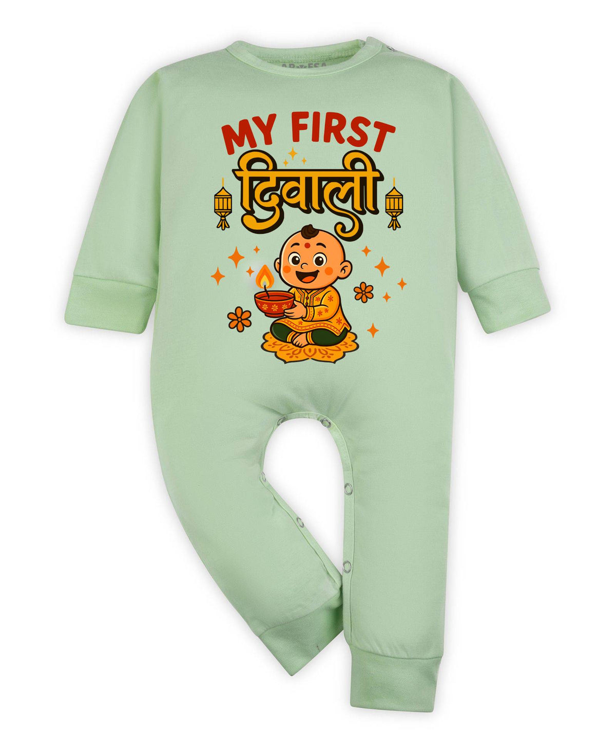 ARVESA My First Diwali Jumpsuit design 2069 colour 4