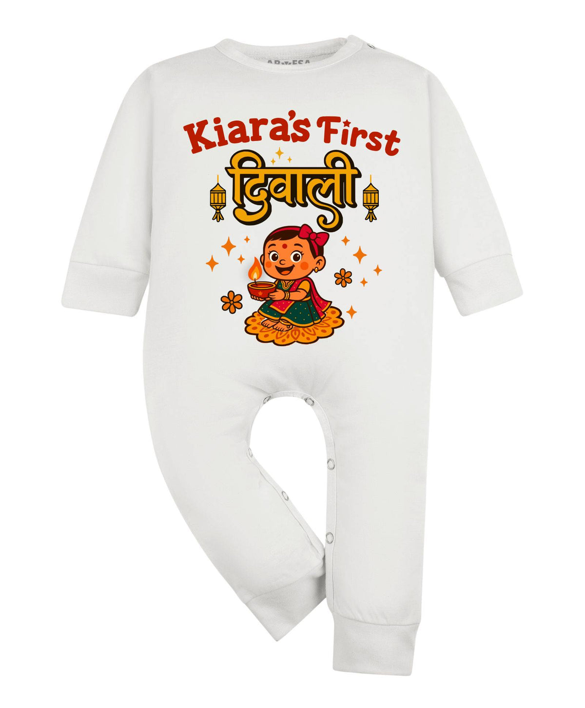 ARVESA My First Diwali jumpsuit design 2070 personalized sample