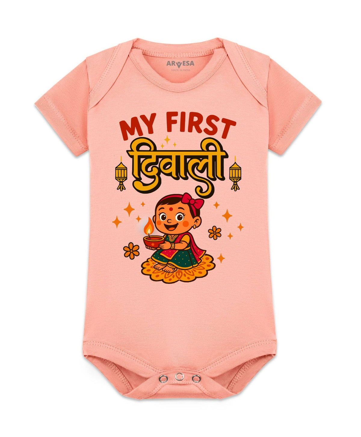 ARVESA My First Diwali Romper design 2070 colour 2
