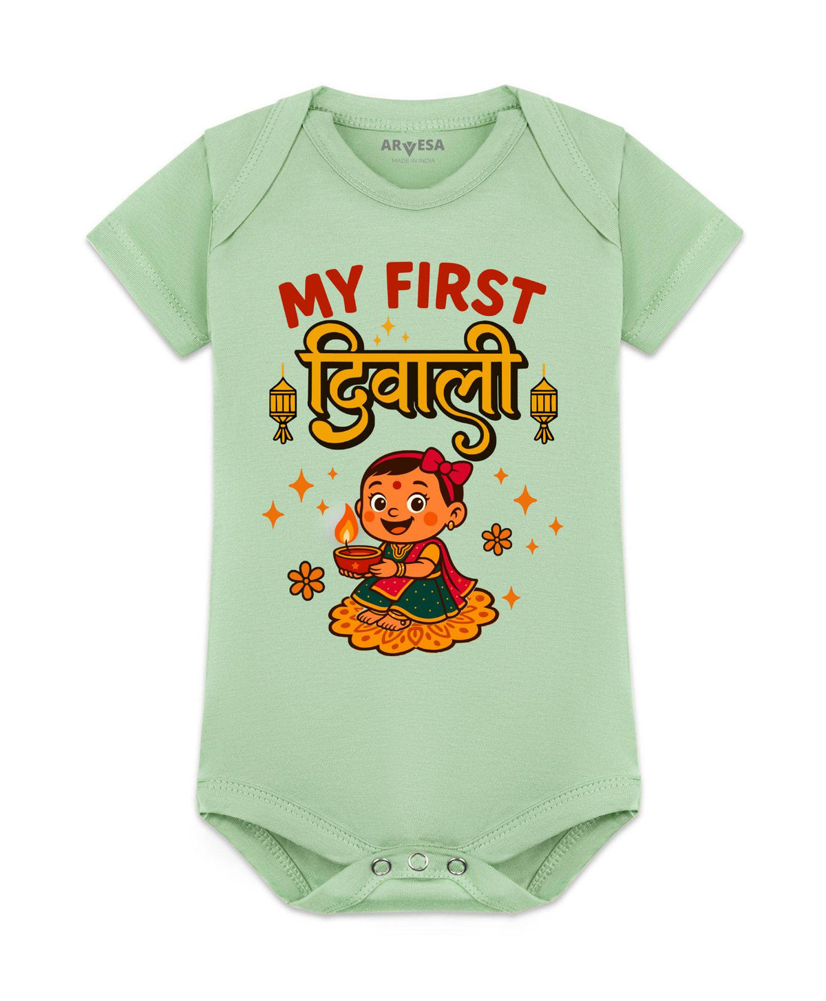 ARVESA My First Diwali Romper design 2070 colour 4