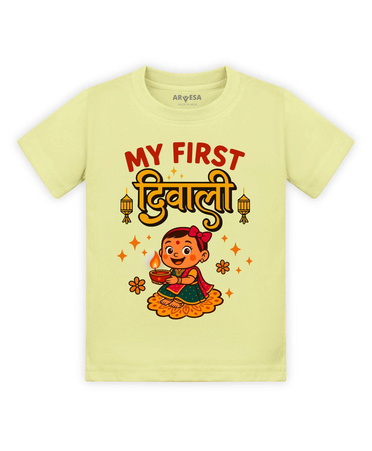 ARVESA My First Diwali T-shirt design 2070 colour 5