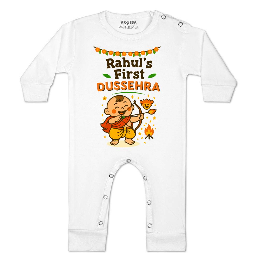 Arvesa My First Dussehra Baby Boy & Girl Dress