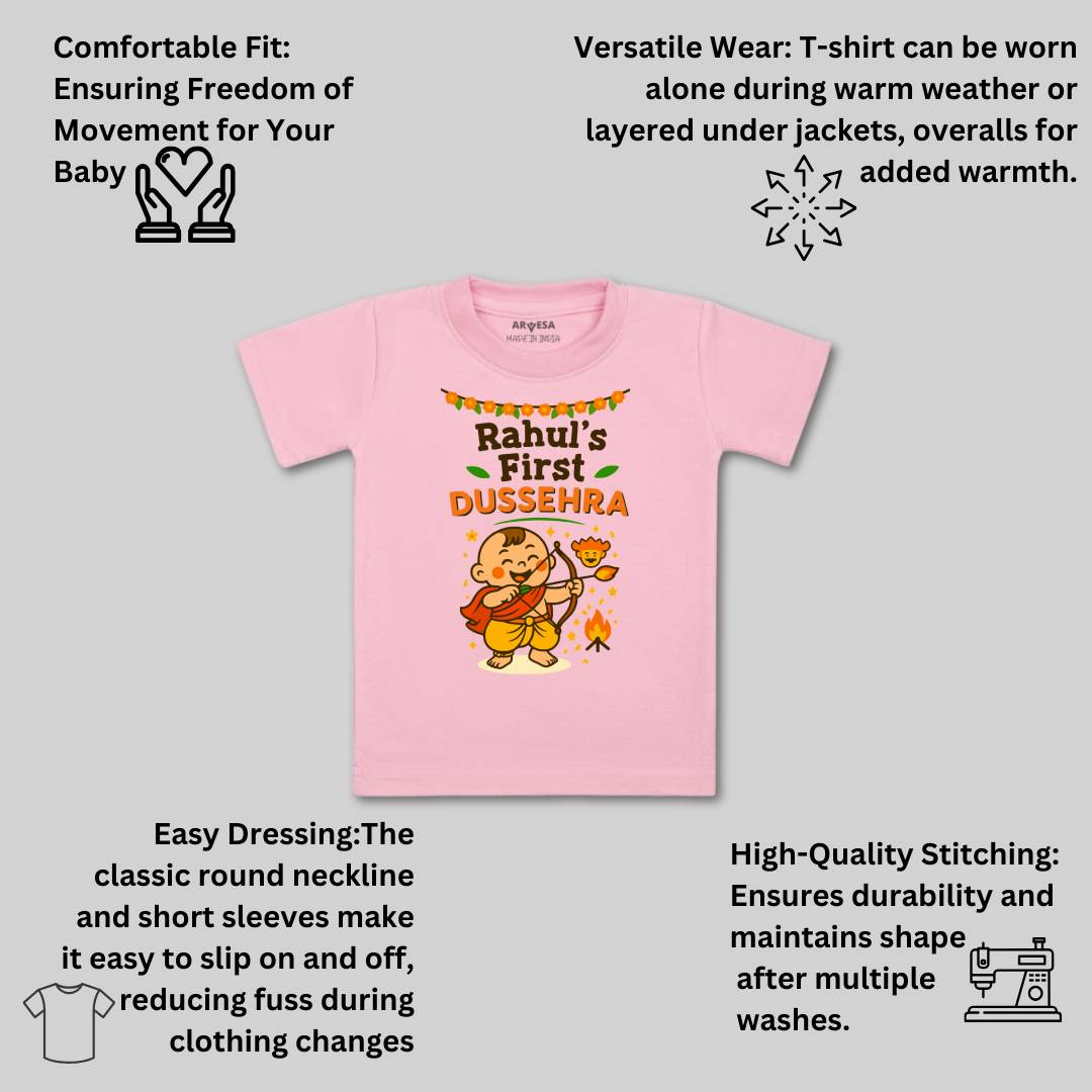 Arvesa My First Dussehra Baby Boy & Girl Dress