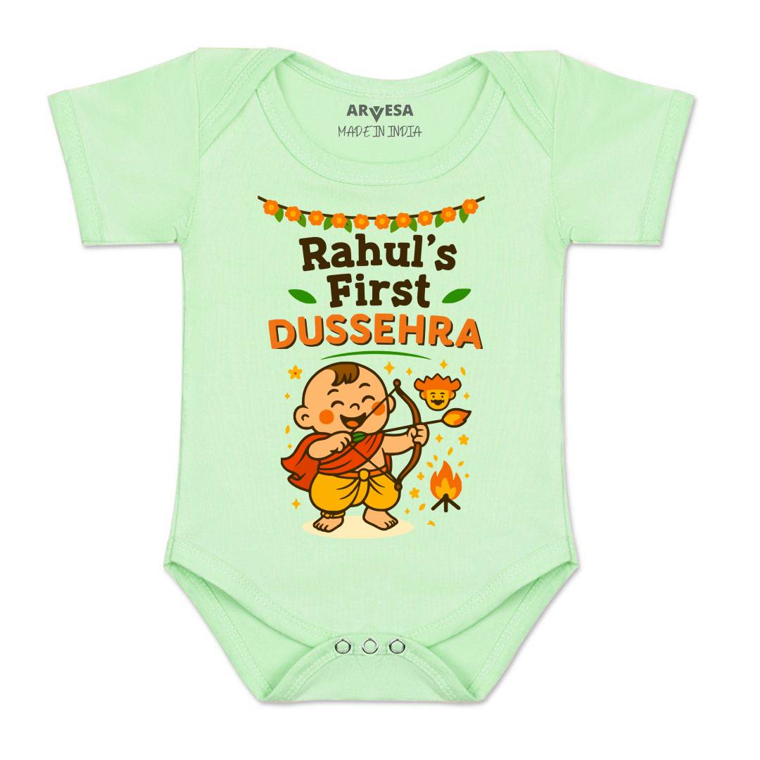Arvesa My First Dussehra Baby Boy & Girl Dress