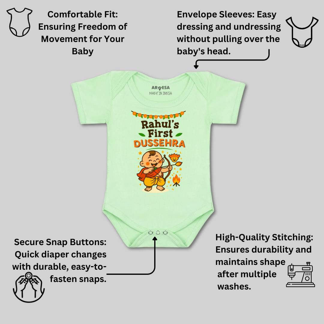 Arvesa My First Dussehra Baby Boy & Girl Dress