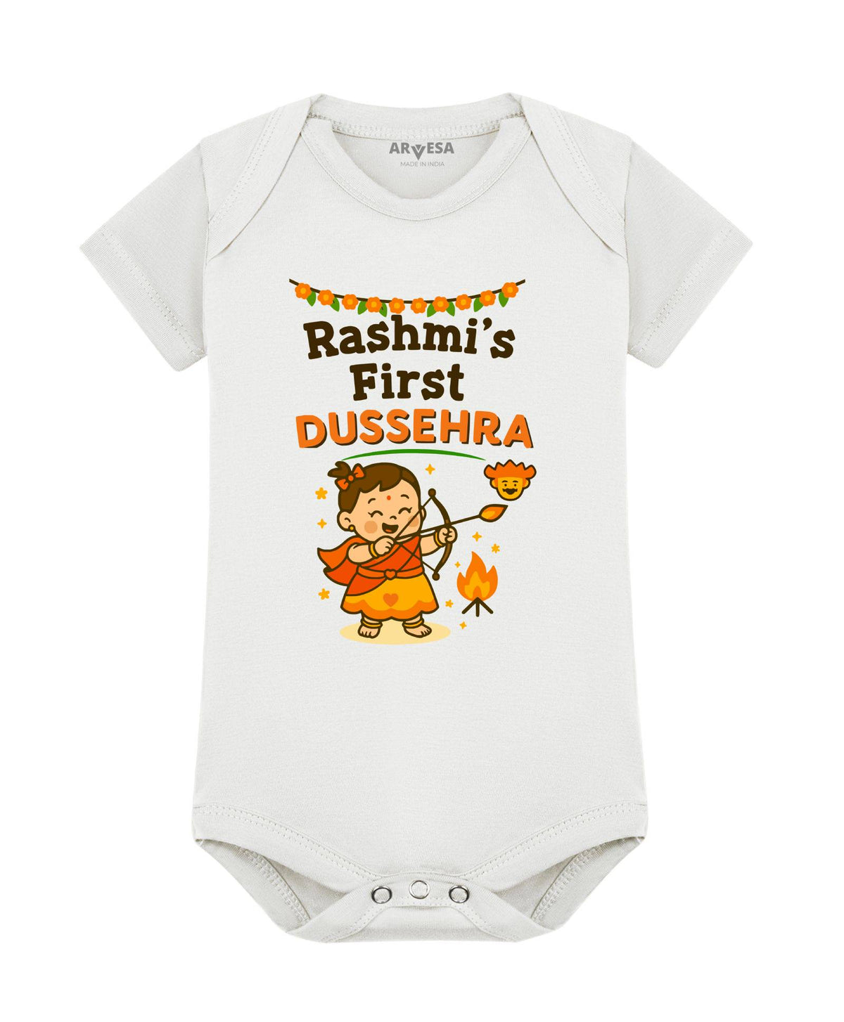 My First Dussehra - Romper