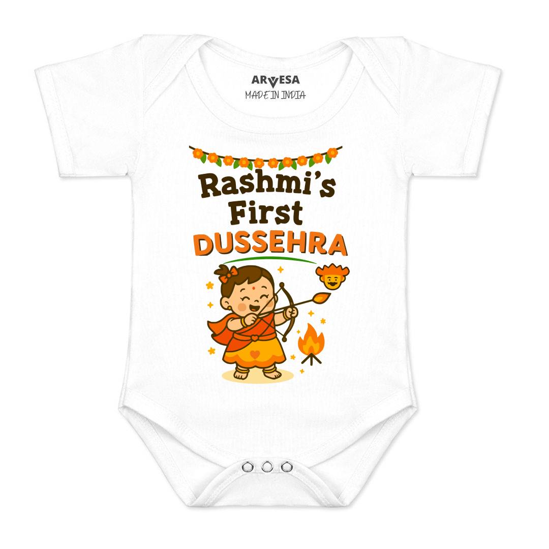 Arvesa My First Dussehra Baby Boy & Girl Dress