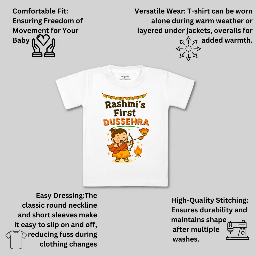 Arvesa My First Dussehra Baby Boy & Girl Dress
