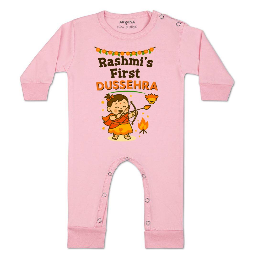 Arvesa My First Dussehra Baby Boy & Girl Dress
