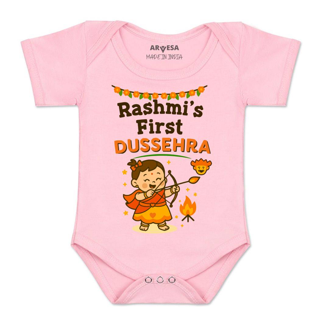 Arvesa My First Dussehra Baby Boy & Girl Dress