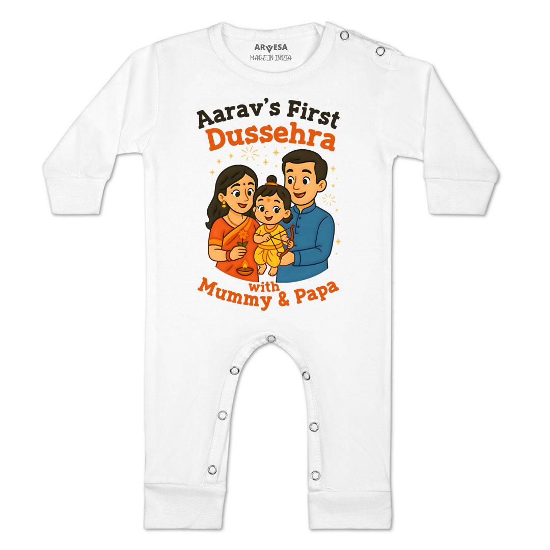 Arvesa My First Dussehra Baby Boy & Girl Dress
