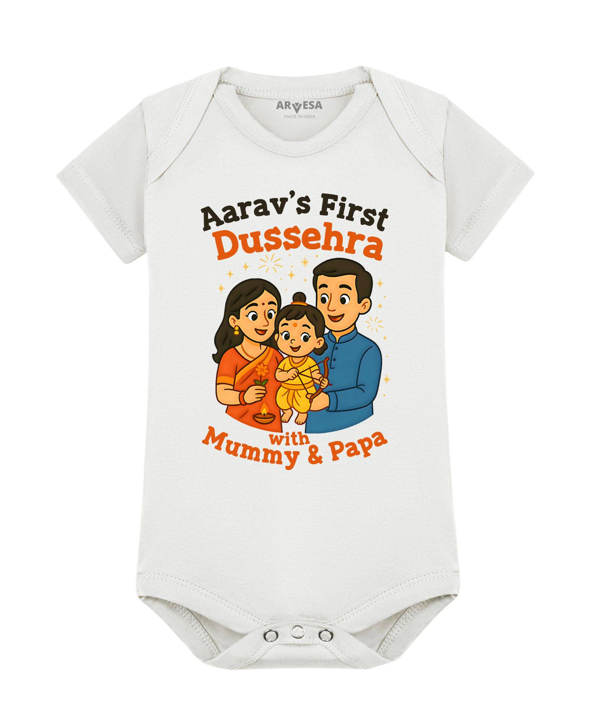 My First Dussehra - Romper