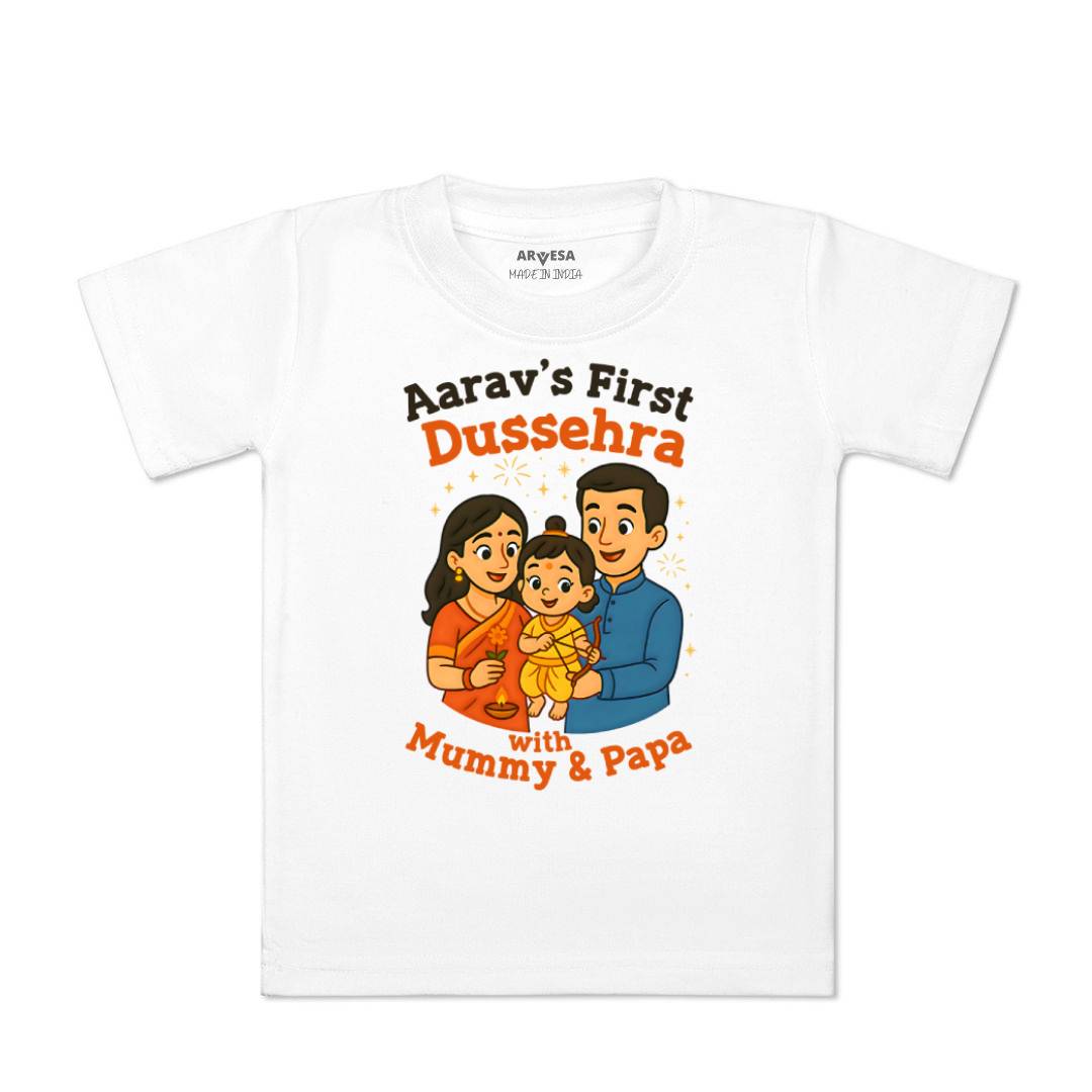 Arvesa My First Dussehra Baby Boy & Girl Dress