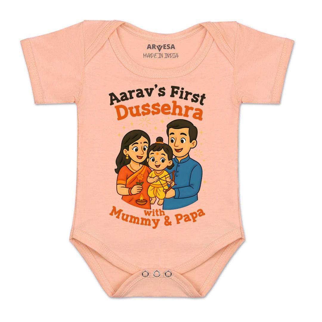 Arvesa My First Dussehra Baby Boy & Girl Dress