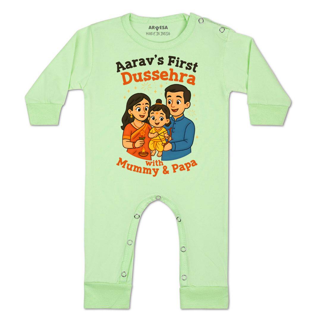 Arvesa My First Dussehra Baby Boy & Girl Dress