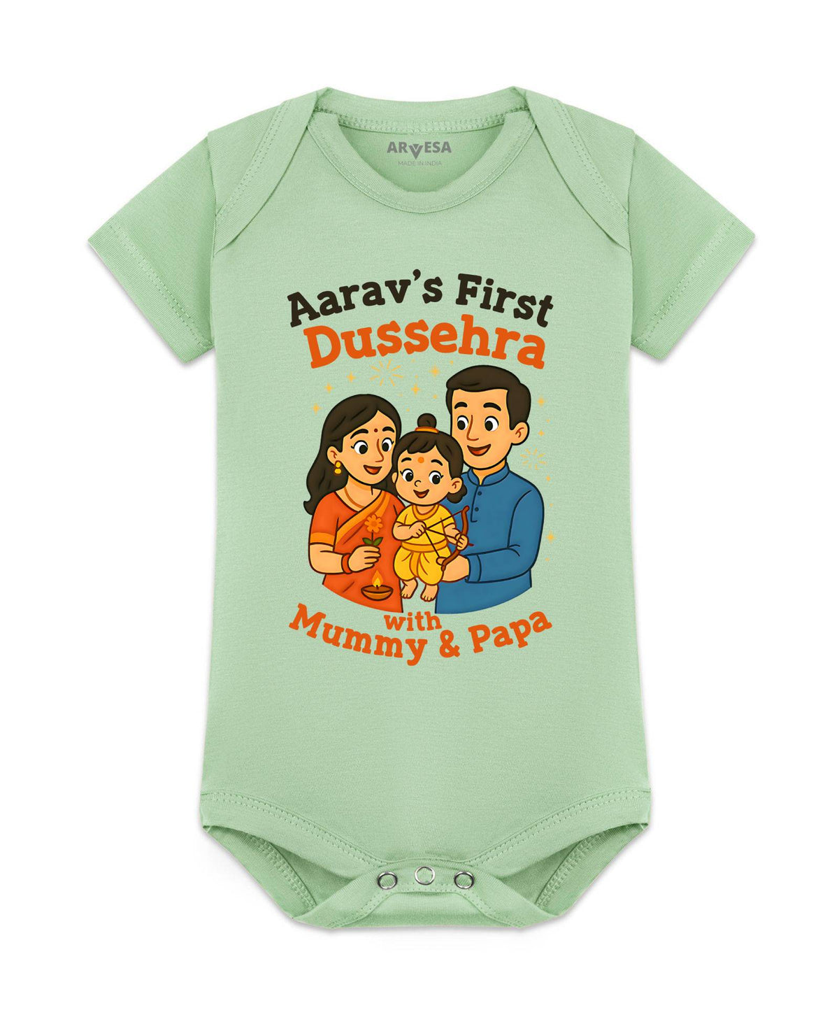 My First Dussehra - Romper
