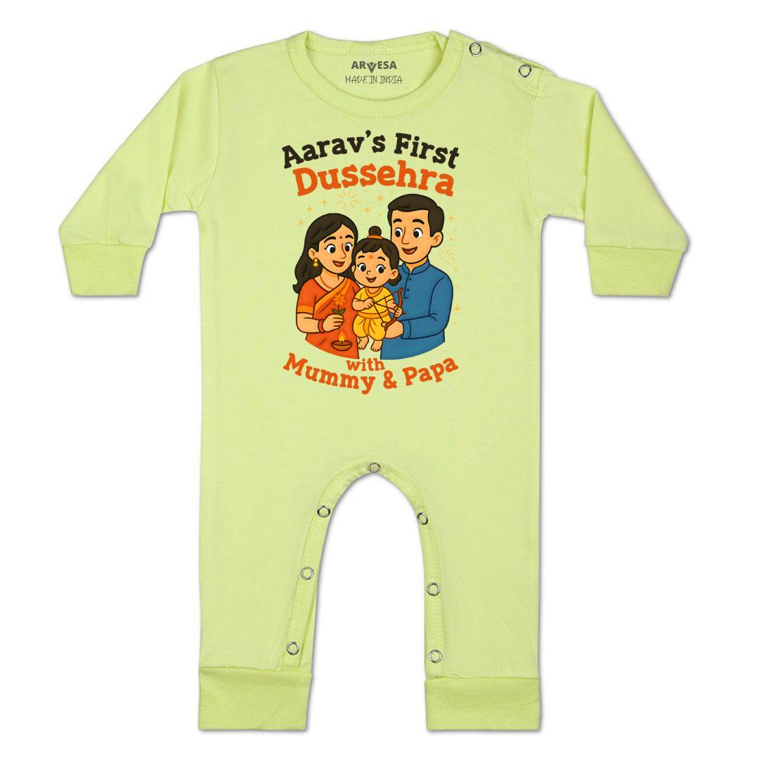 Arvesa My First Dussehra Baby Boy & Girl Dress