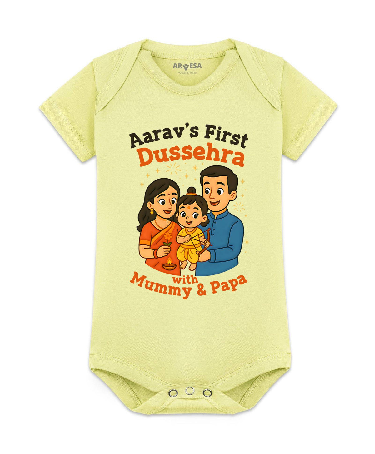 My First Dussehra - Romper