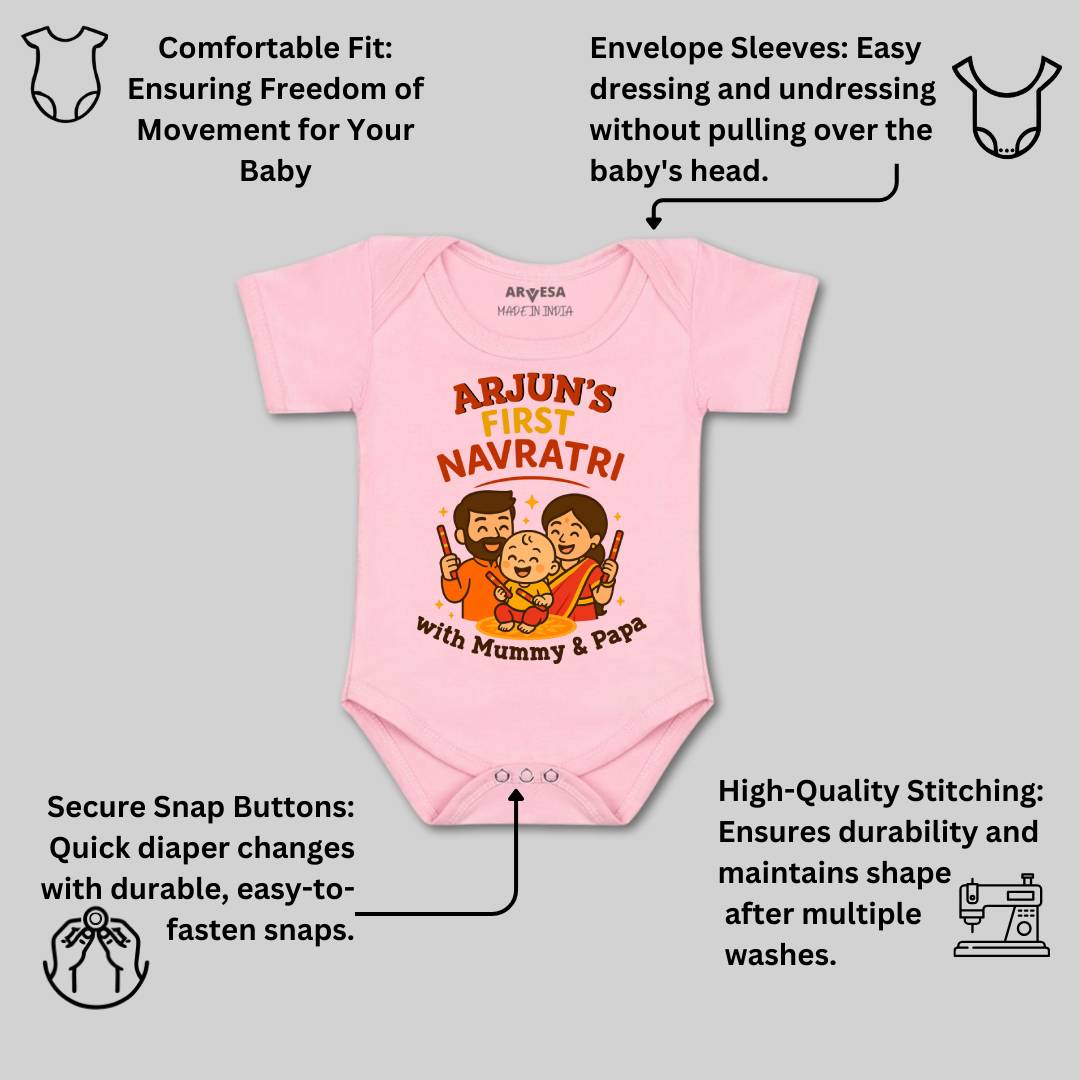 Arvesa My First Navratri Baby Boy & Girl Dress