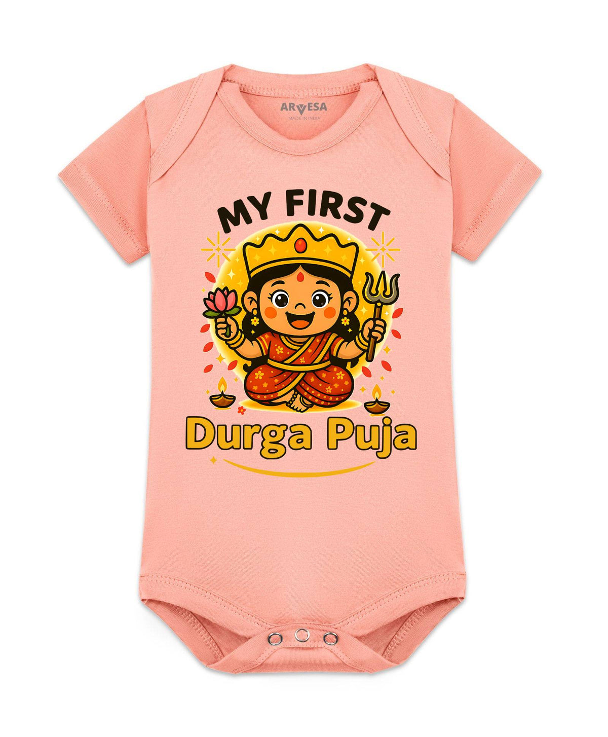 My First Durga Puja - Romper