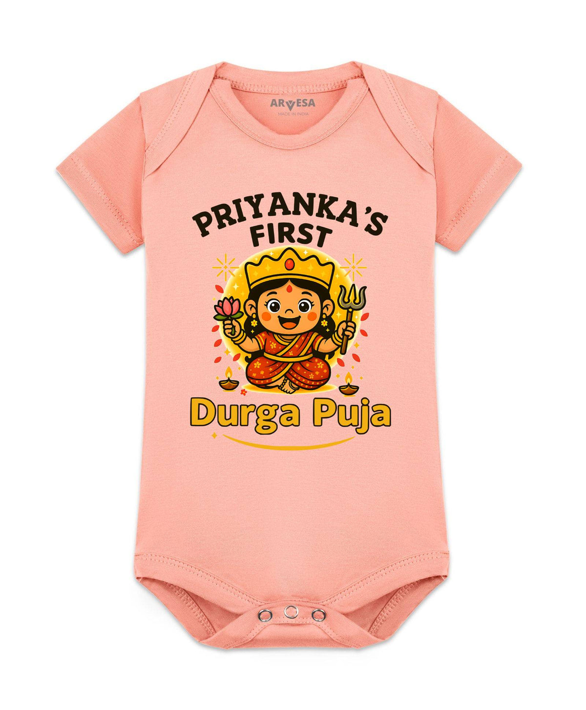 My First Durga Puja - Romper