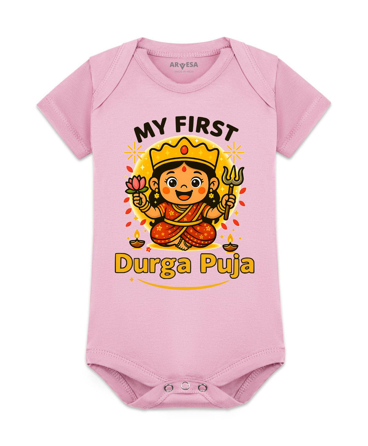 My First Durga Puja - Romper