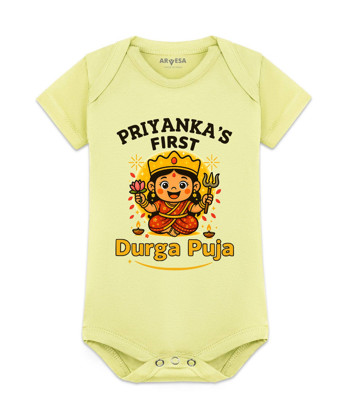 My First Durga Puja - Romper