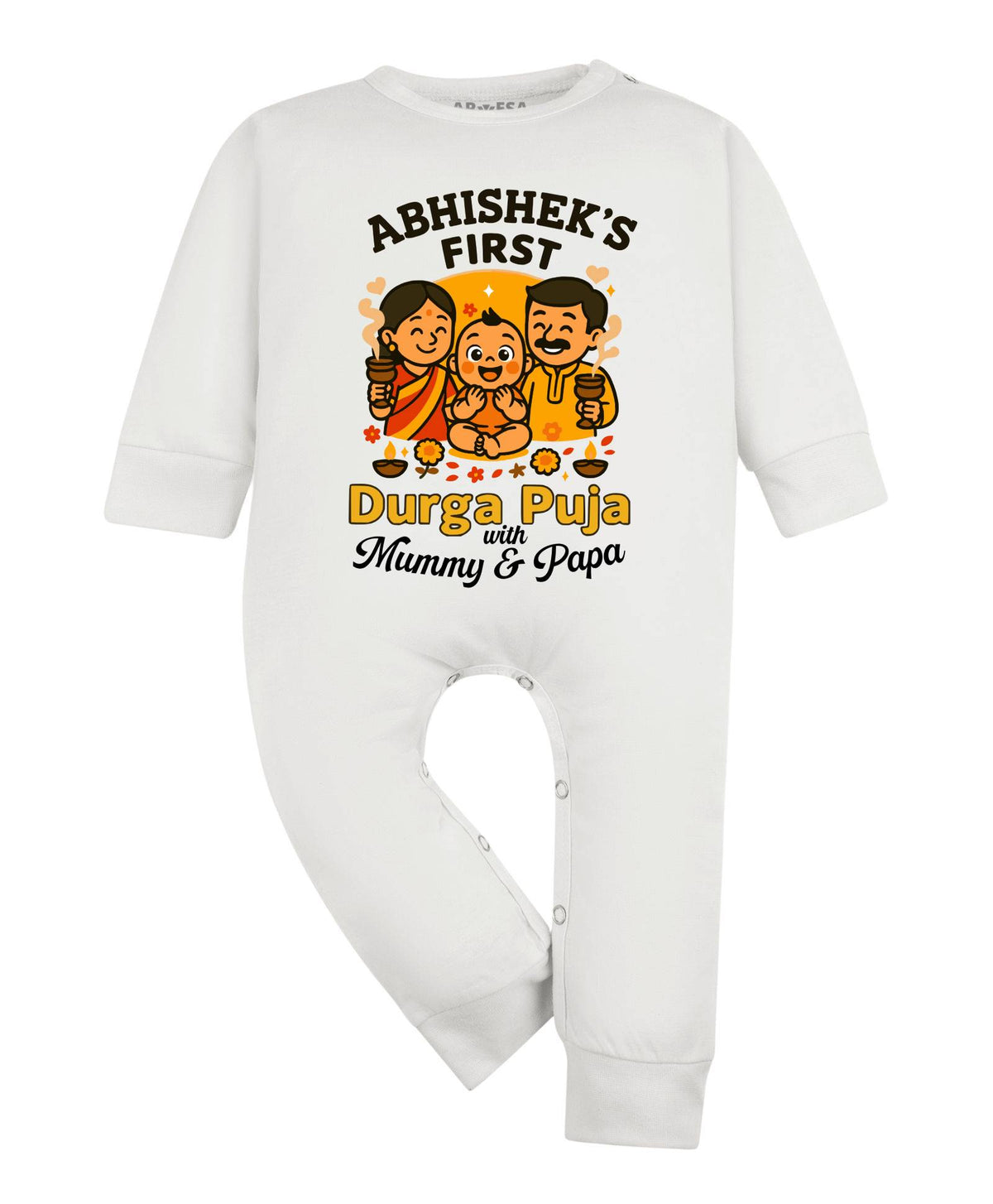 My First Durga Puja - Jumpsuit