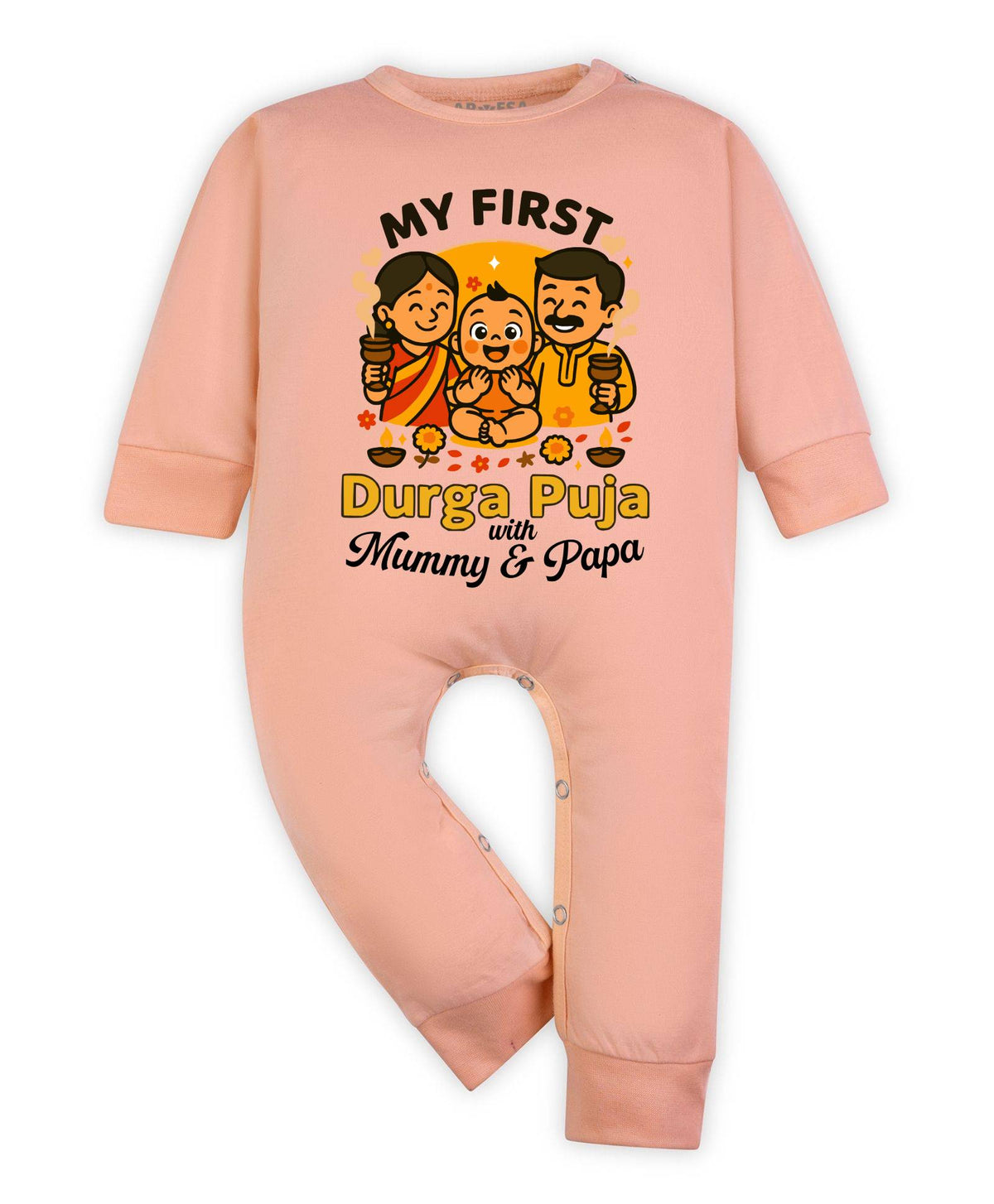 My First Durga Puja - Jumpsuit