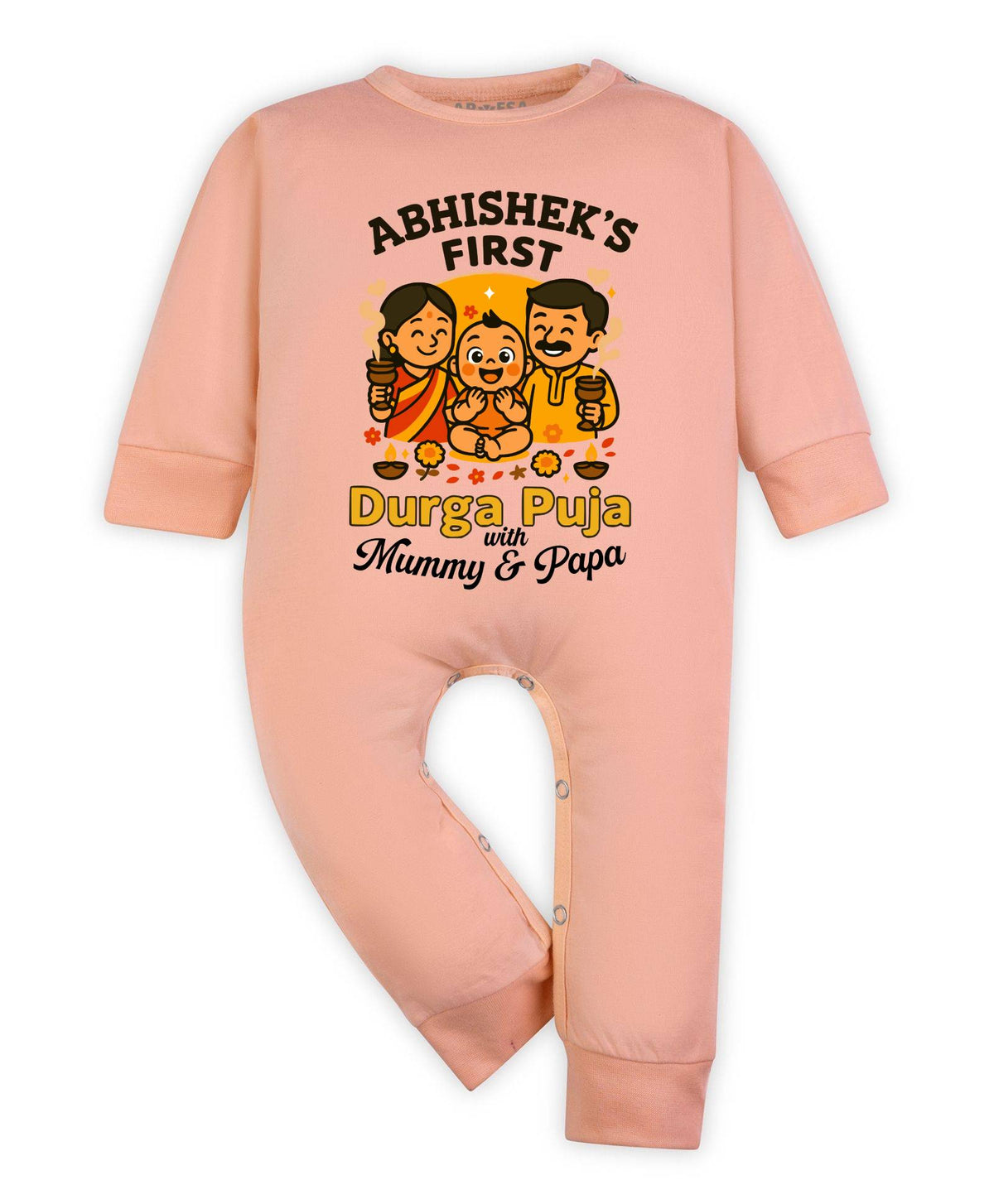 My First Durga Puja - Jumpsuit