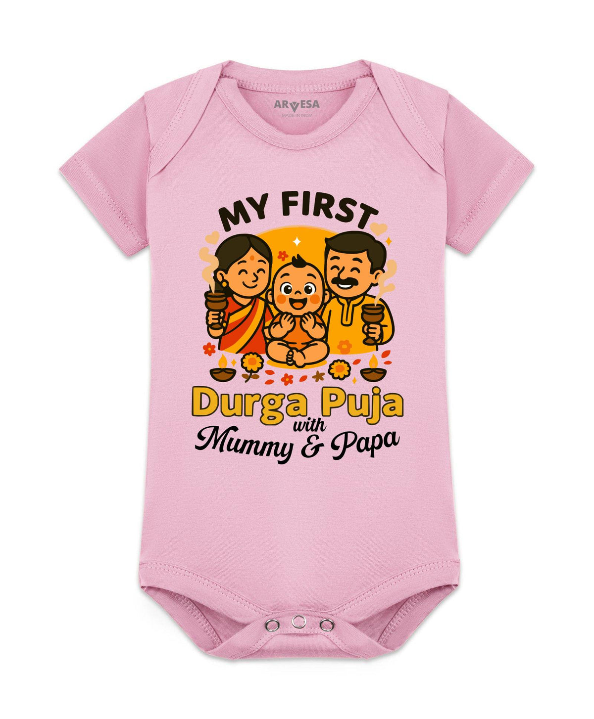 My First Durga Puja - Romper