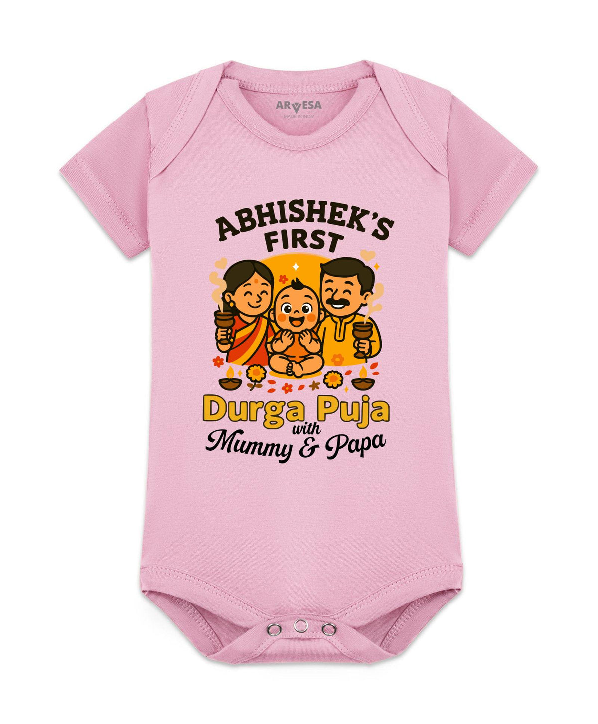 My First Durga Puja - Romper
