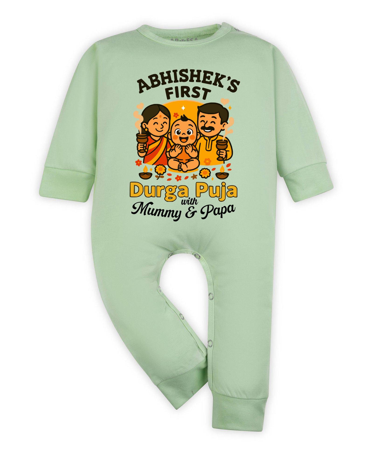 My First Durga Puja - Jumpsuit