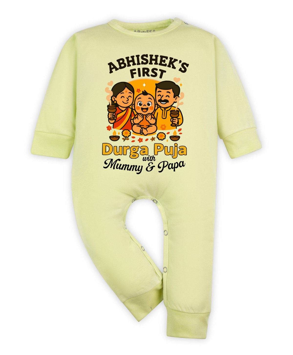 My First Durga Puja - Jumpsuit