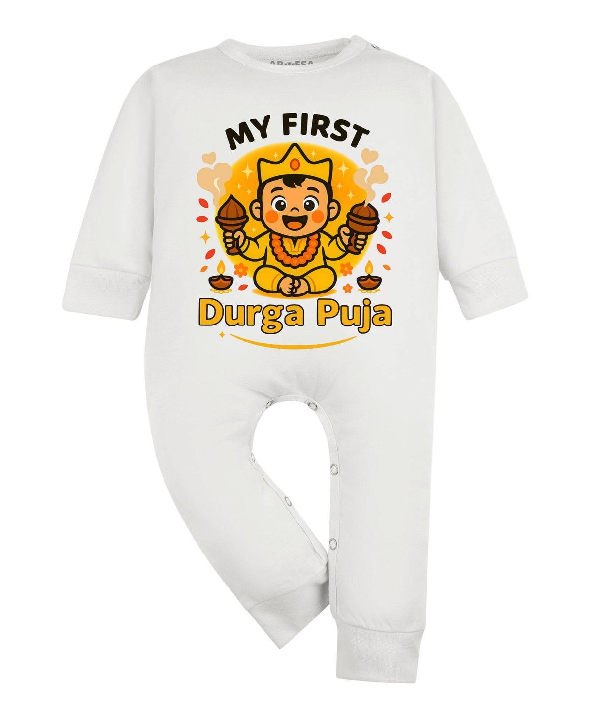 ARVESA My First Durga Puja - Jumpsuit — JS — design 2079
