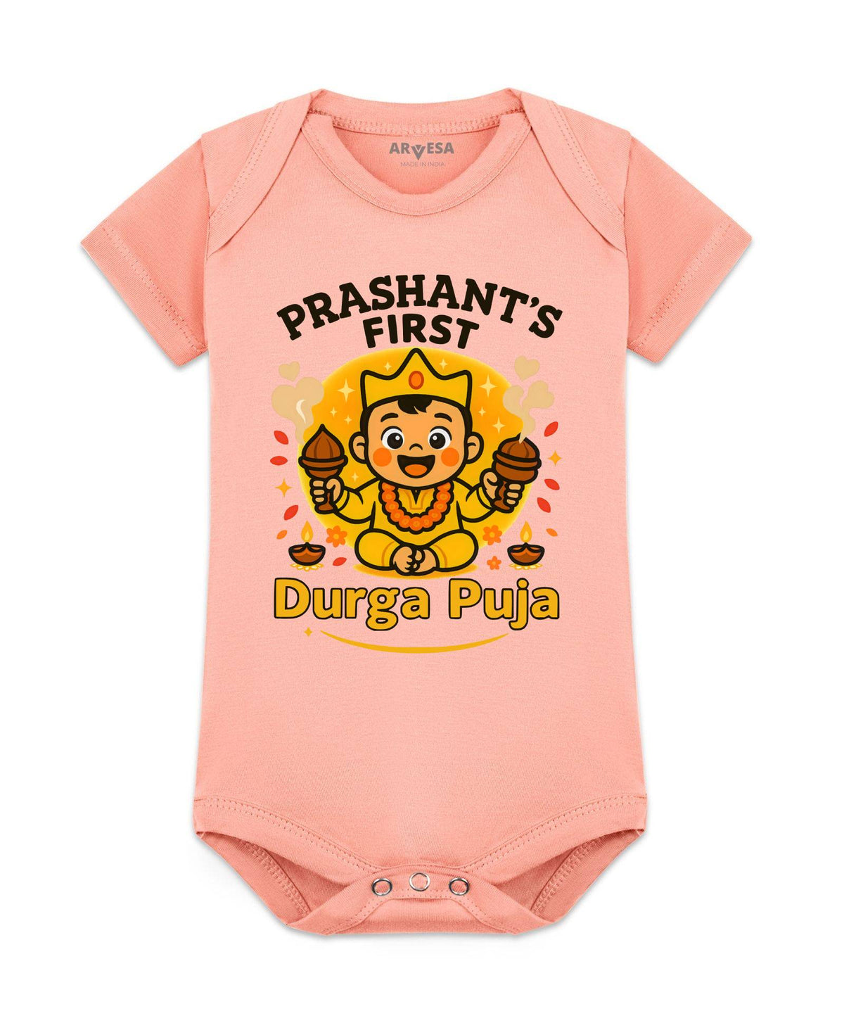 My First Durga Puja - Romper