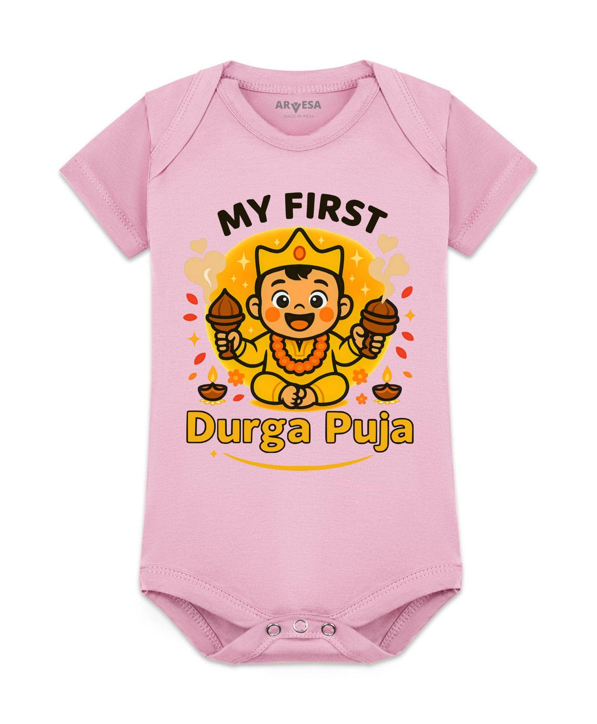 My First Durga Puja - Romper