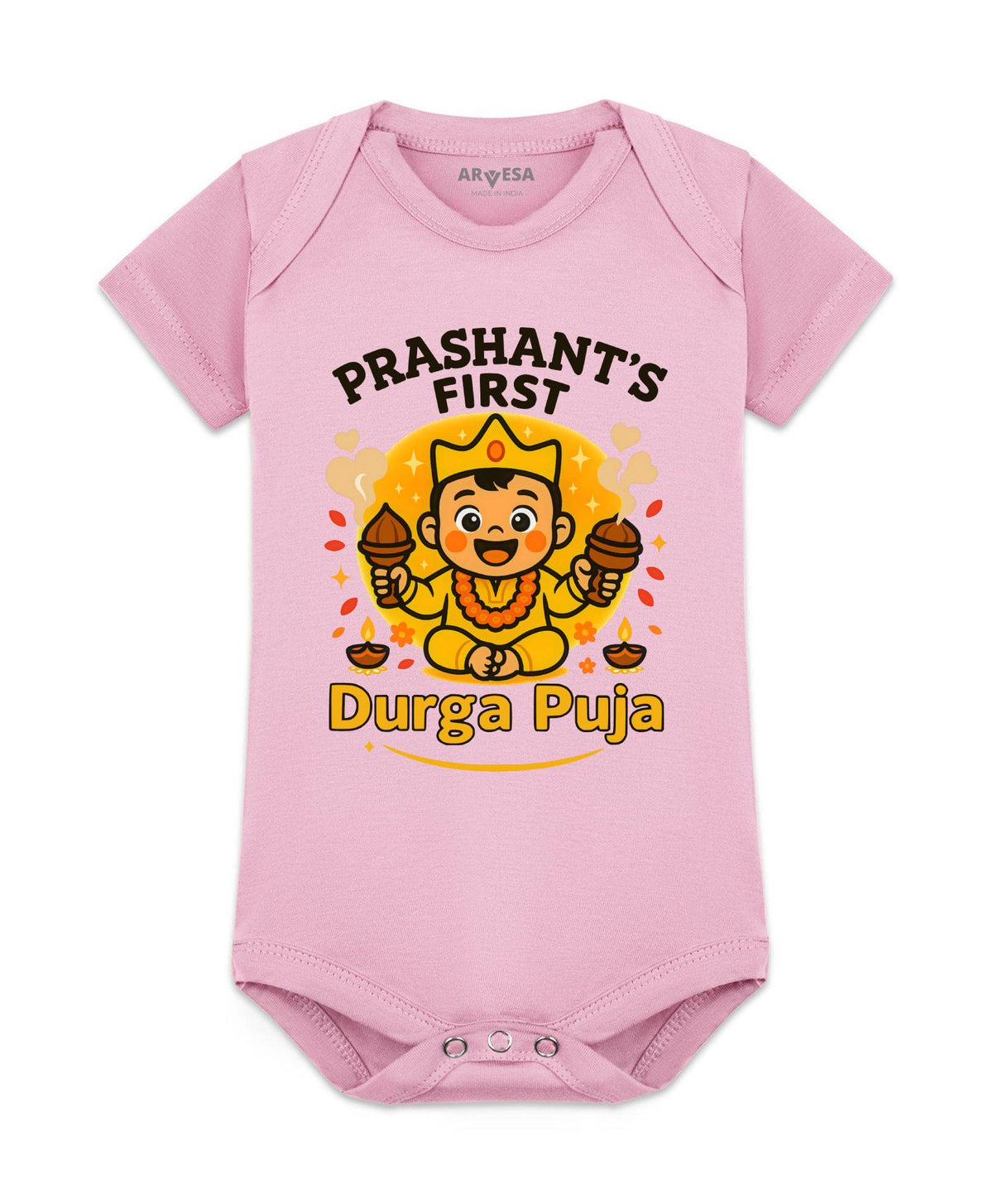 My First Durga Puja - Romper