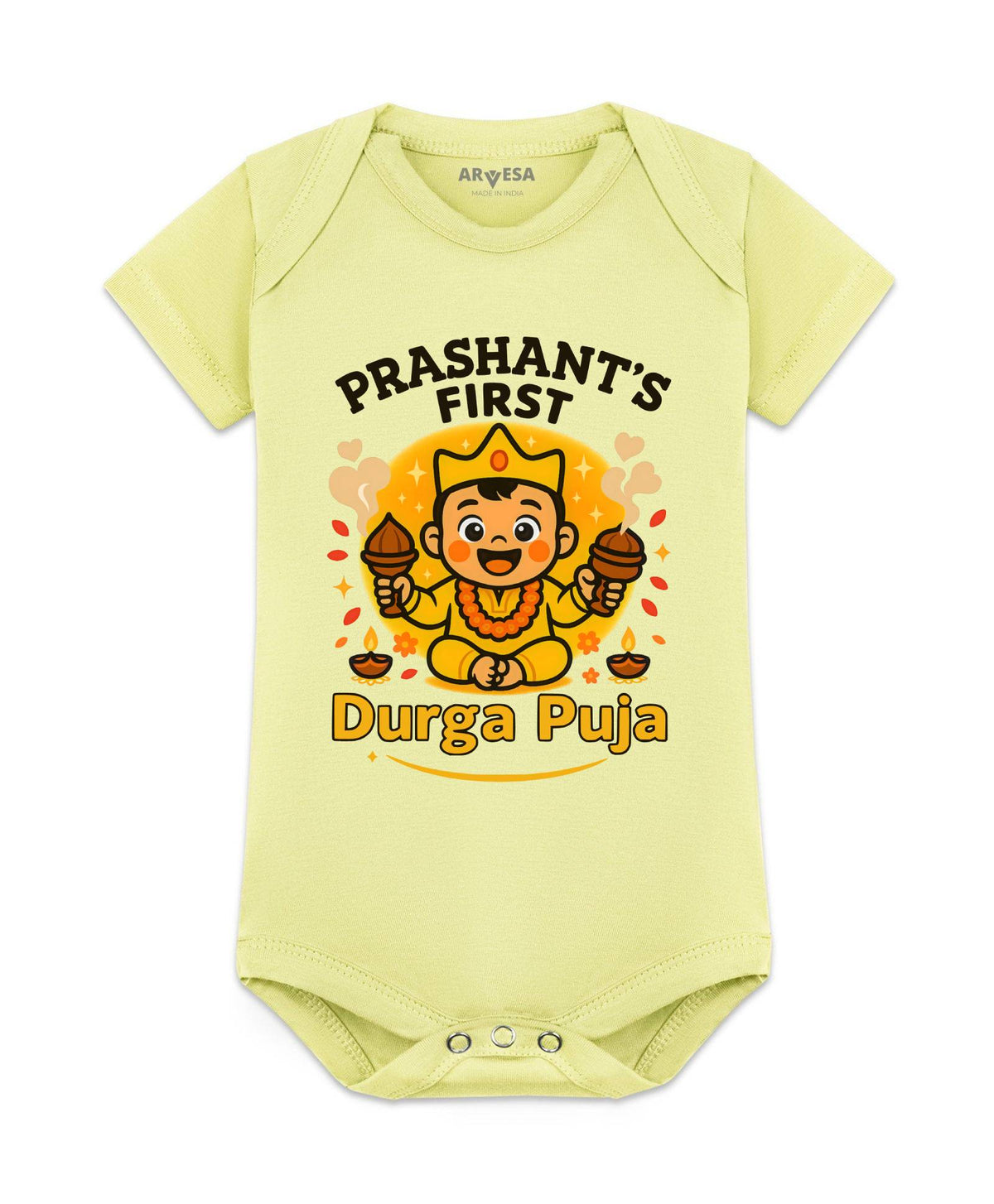 My First Durga Puja - Romper