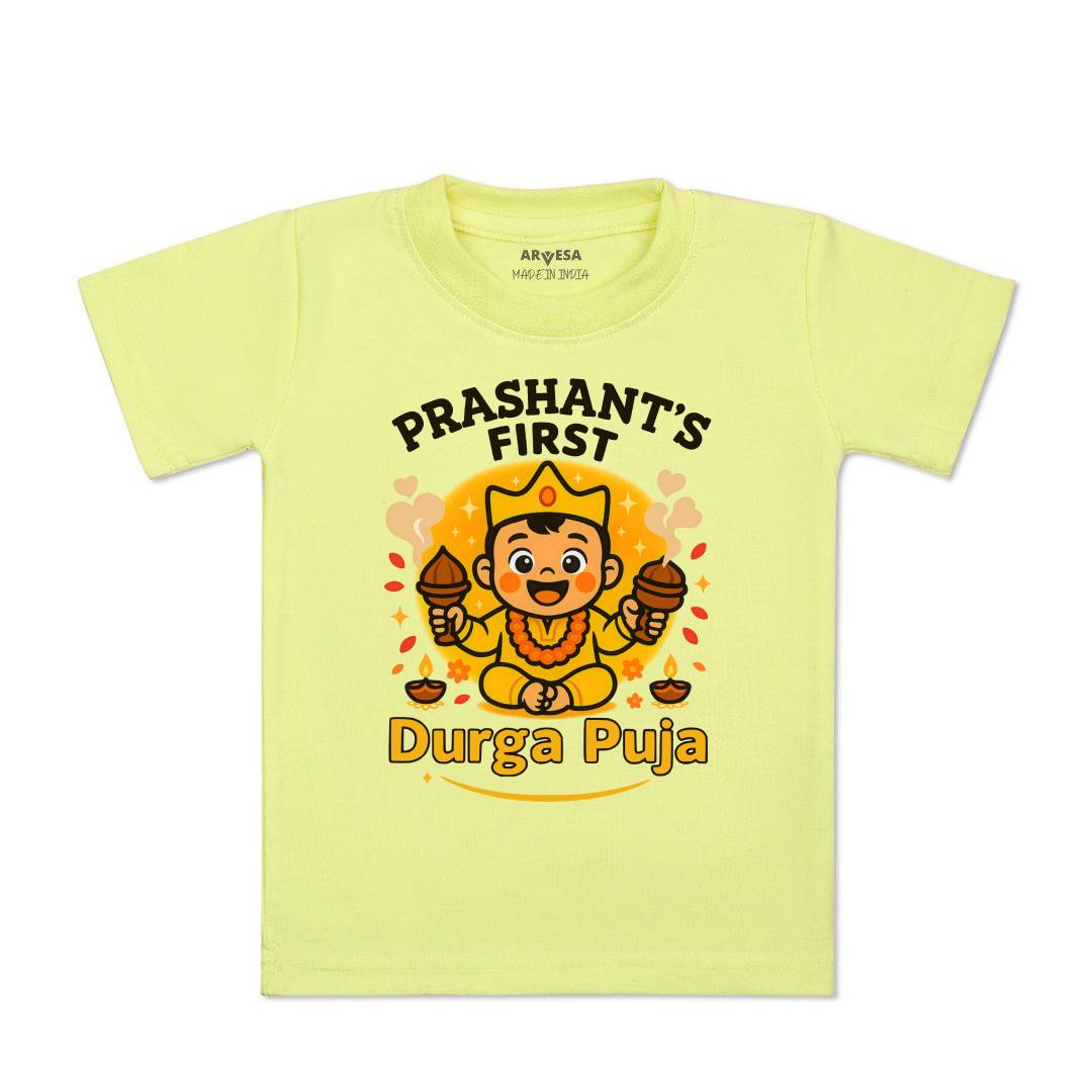 Arvesa My First Durga Puja Baby Boy & Girl Dress