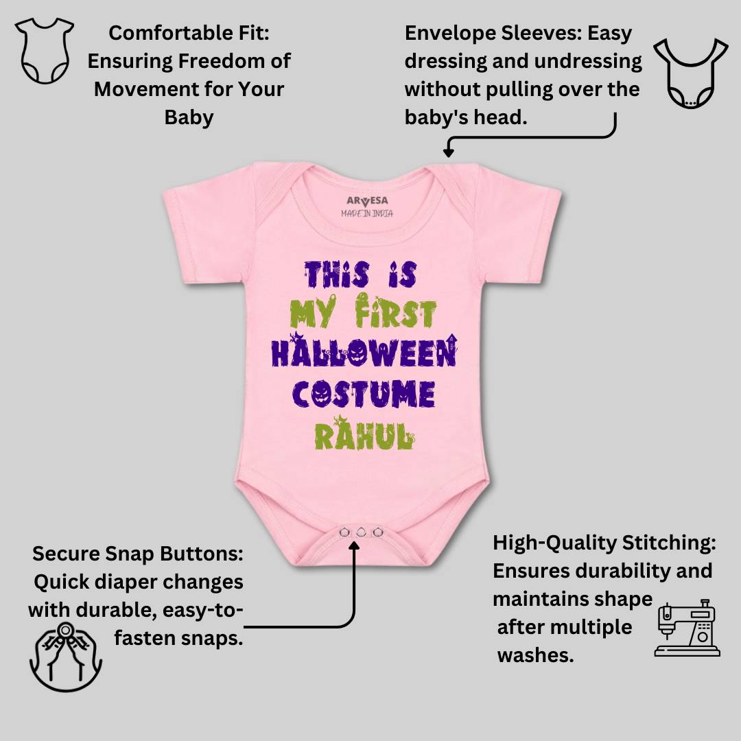 Arvesa This Is My First Halloween Costume Baby Boy & Girl Dress