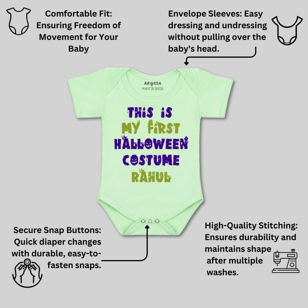 Arvesa This Is My First Halloween Costume Baby Boy & Girl Dress