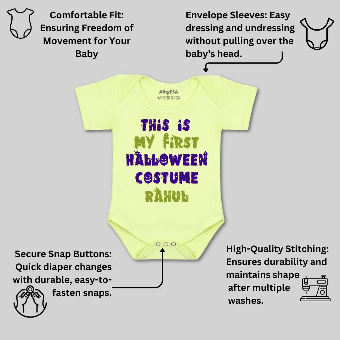 Arvesa This Is My First Halloween Costume Baby Boy & Girl Dress