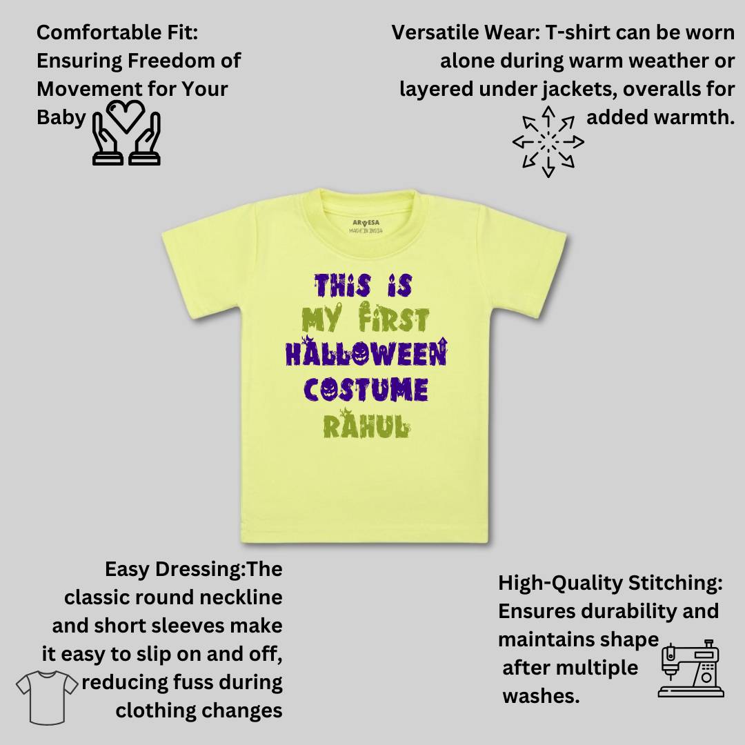 Arvesa This Is My First Halloween Costume Baby Boy & Girl Dress