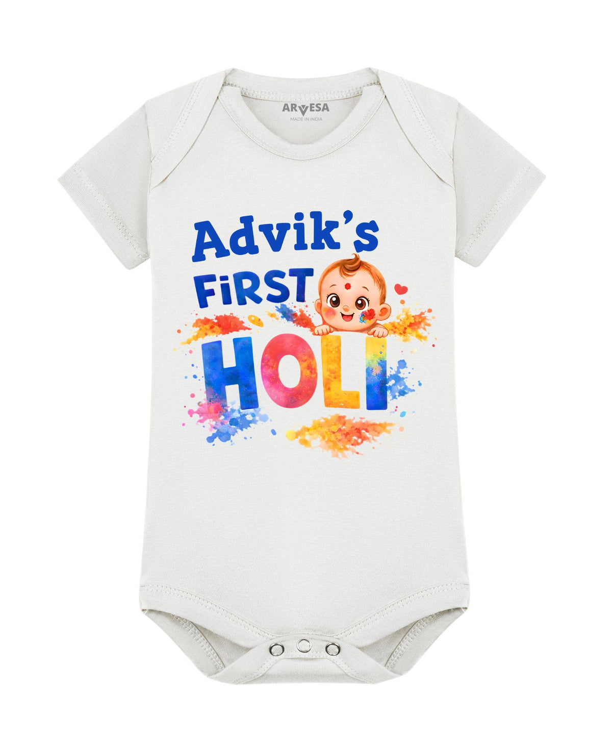 My First Holi - Romper