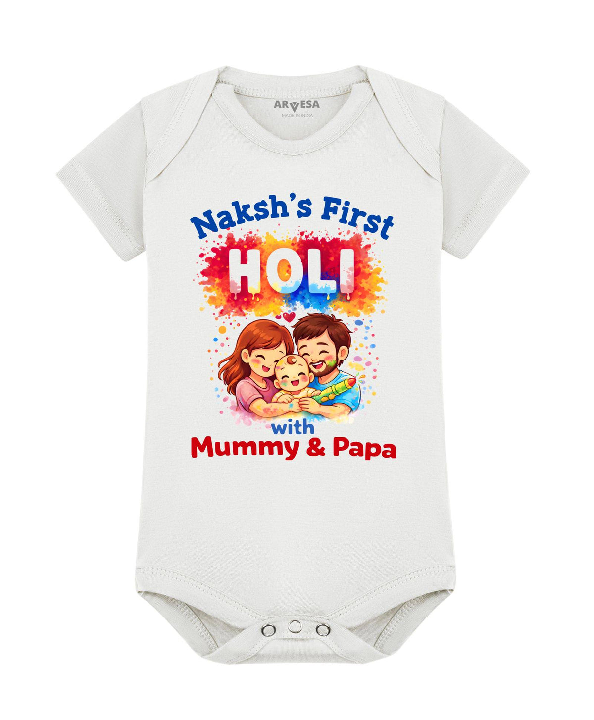 My First Holi - Romper