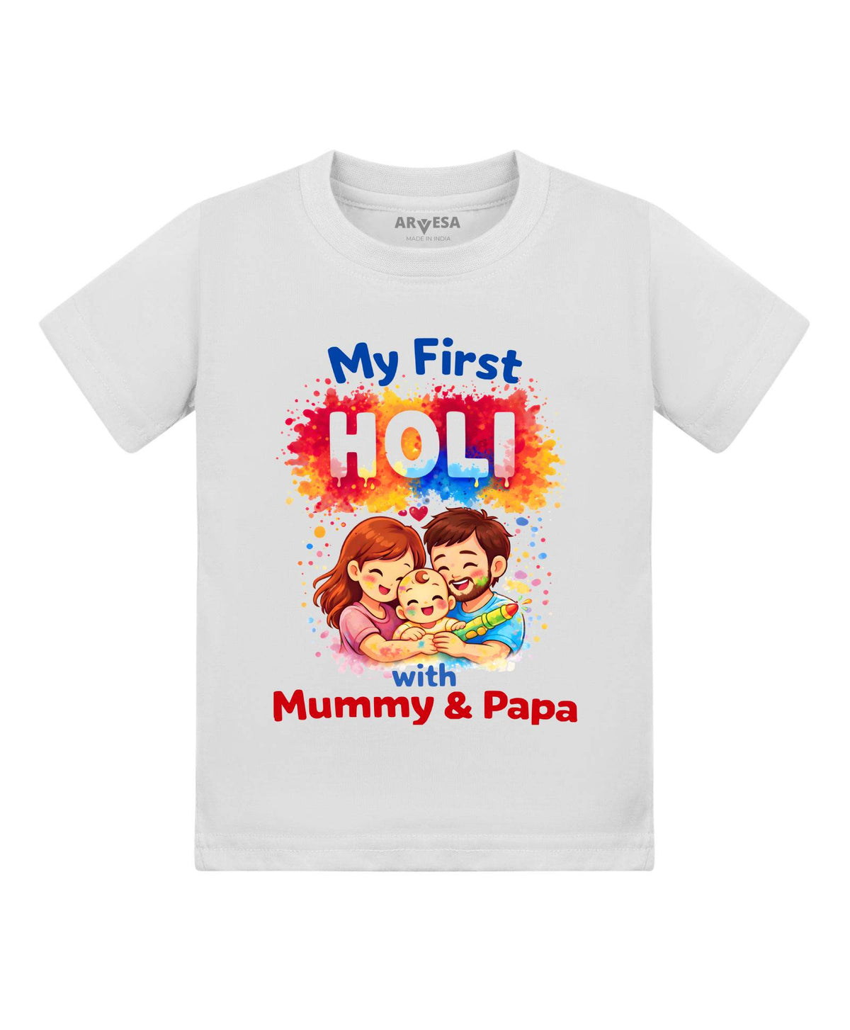 ARVESA My First Holi - T-shirt — TS — design 2123