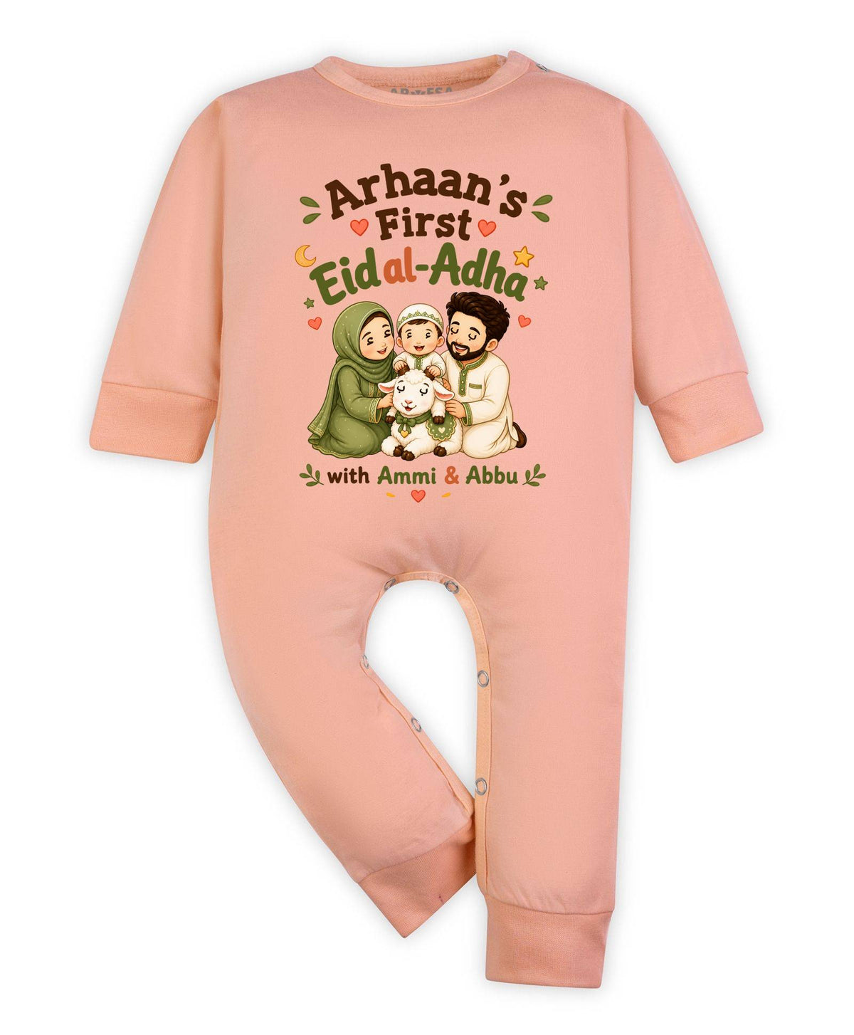 My First Eid al Adha with Ammi & Abbu Bakra Eid - Jumpsuit