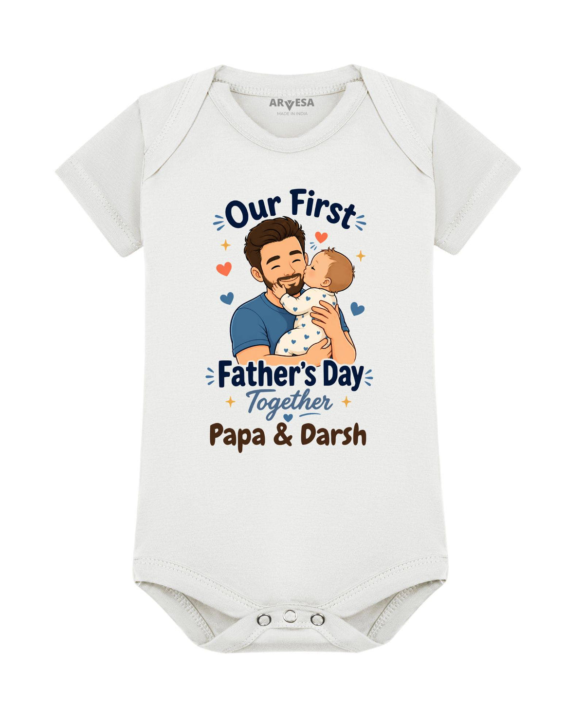 Our First Father Days Together - Romper